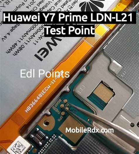 Huawei Y7 Prime Test Point – Remove FRP Pattern .